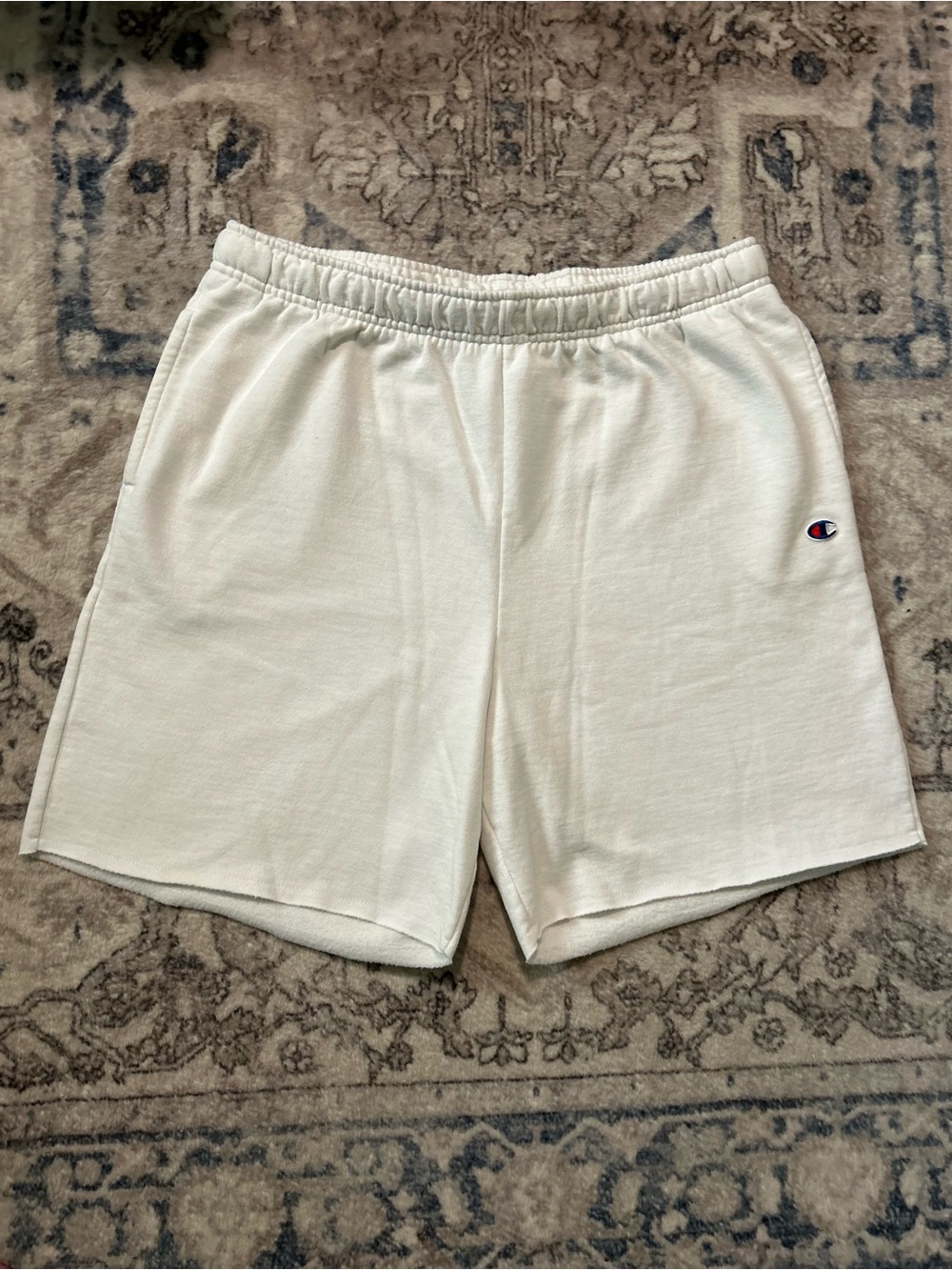 Champion White Athletic Shorts